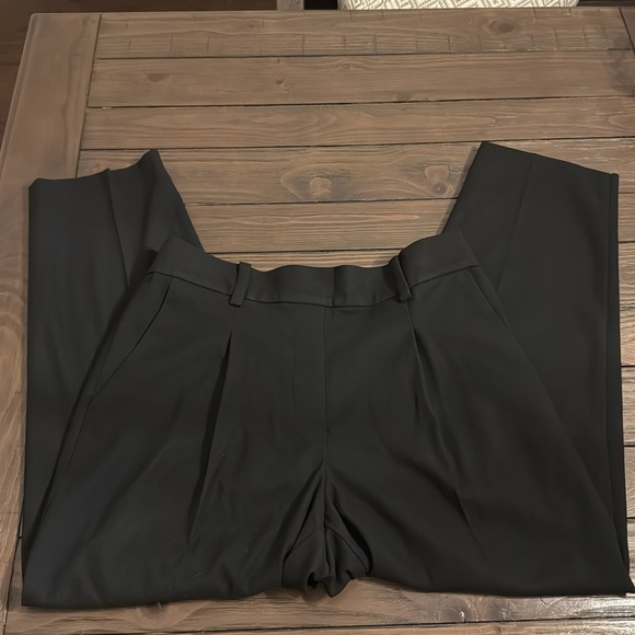 LOFT Black Pants Cropped Ankle Sz Medium Petite NWT - Picture 2 of 6